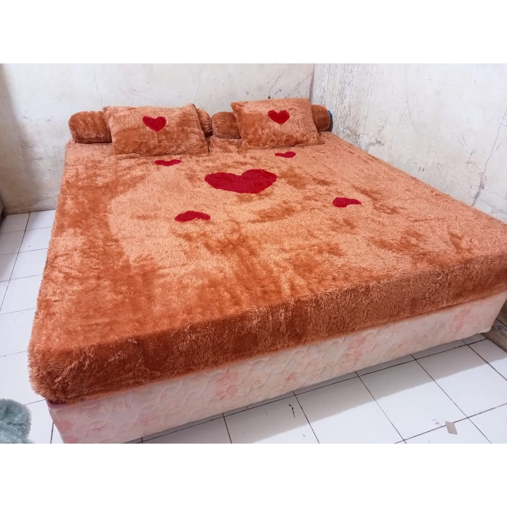 Sprei Single bulu rasfur180x200