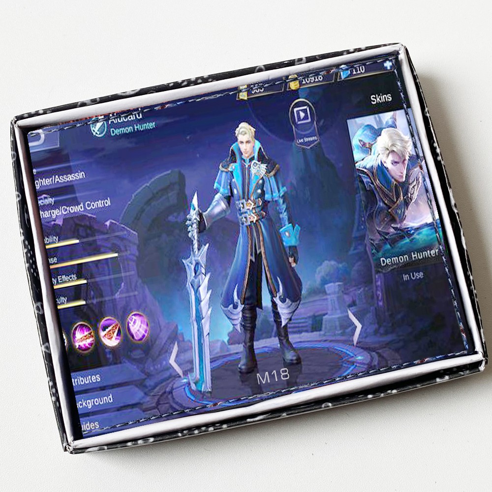 SHOPEE 6.6 SUPER SALE!! Dompet Anak Gambar Mobile Legend Dompet Anak Gamers Dompet Kulit Sintetis Pendek ML18 + Bonus Box