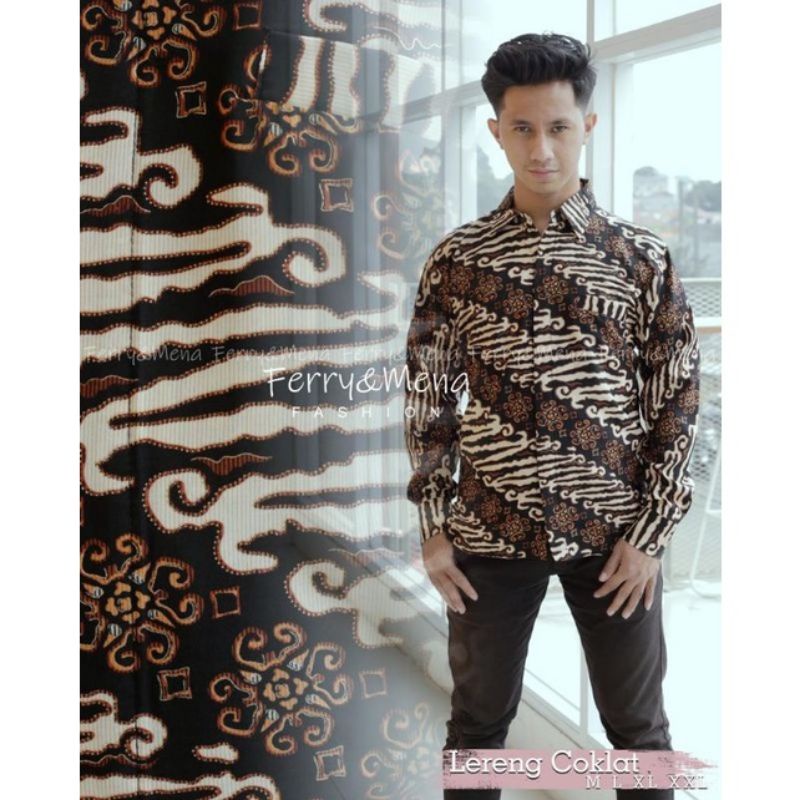 KEMEJA BATIK PRIA/KEMEJA BATIK MODERN/KEMEJA BATIK PESTA/KEMEJA BATIK TERBARU &amp; TERLARIS