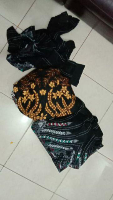 Maura Couple - Sania Ruffle Batik Couple Ori Ndoro Jowi Dnt Garansi Termurah