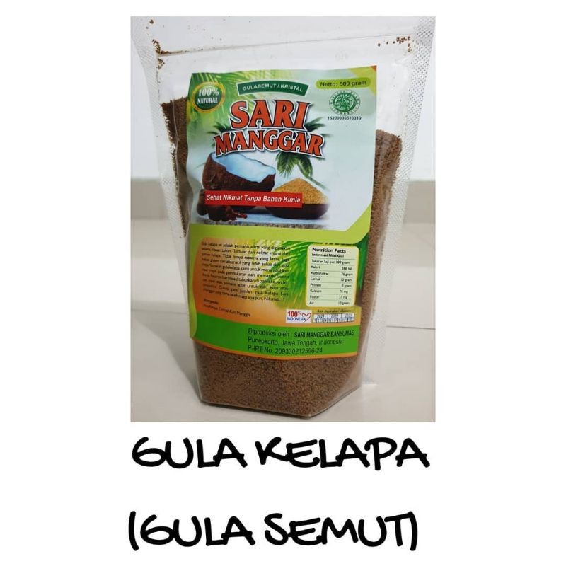 

Gula kelapa 500 gram