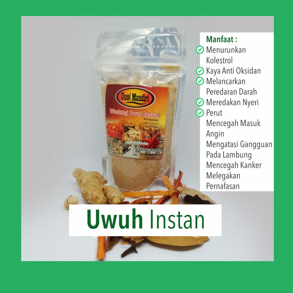 

UWUH INSTAN Rimpang Jamu Empon