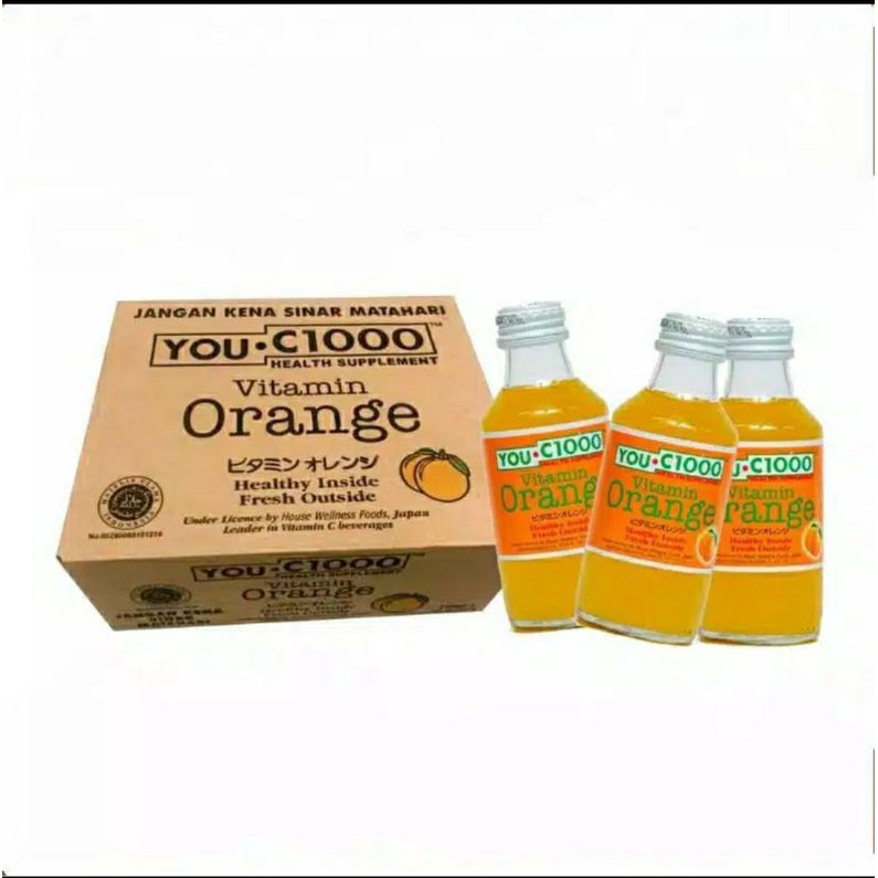 UC 1000/ You C 1000/ Vitamin C/C 1000/ Orange (1 Dus = 30 botol)