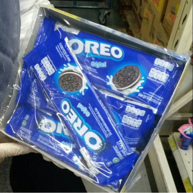 

Oreo isi 12pcs @28,5gr Rp 16450