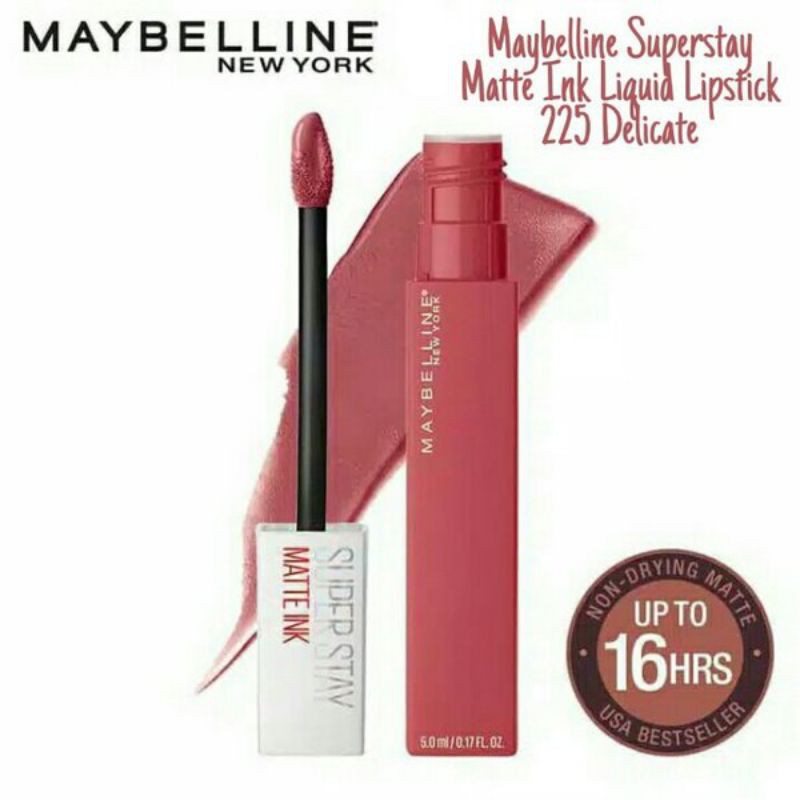 Maybelline Superstay Matte Ink Delicate 225
