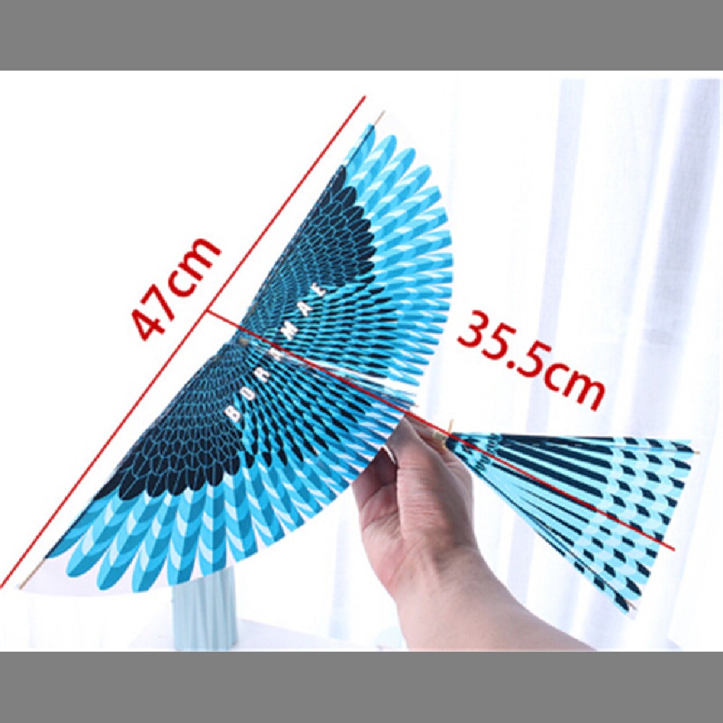 [tiantianbaofu] Rubber Band Power Handmade Birds Models Science Kite Toys Kids Assembly Gift Boutique