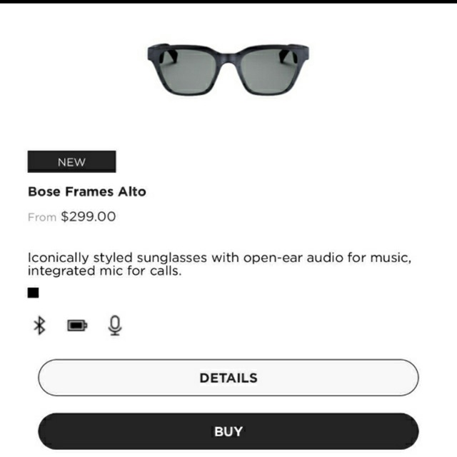 Bose frame alto for Mr.C (2pcs)