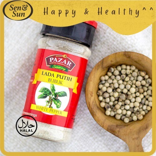 

Sen&Sun Pazar Lada Putih Bubuk 50 gr