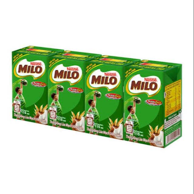 

Milo Active Go 115 ml - Milo Kotak - Milo UHT - Minuman Coklat - Minuman Sehat - Minuman Keluarga