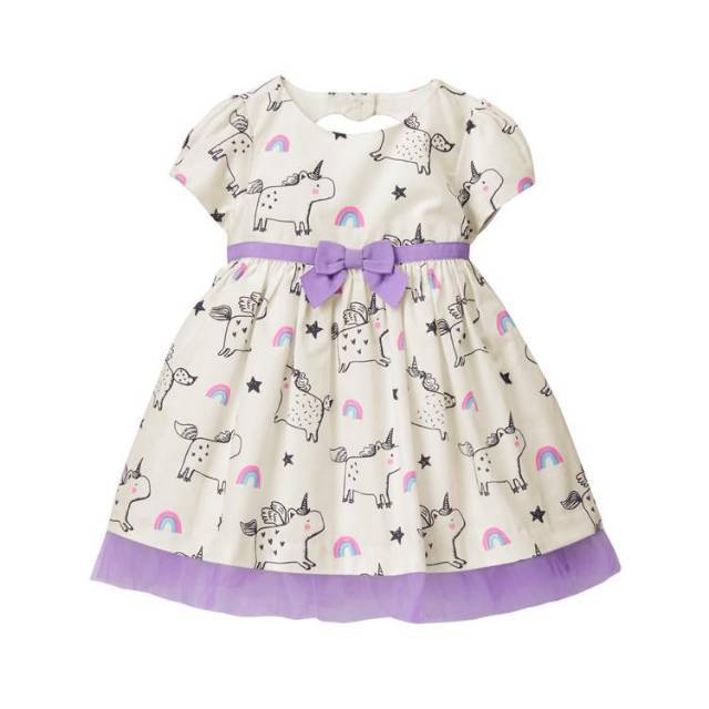 Gymboree baby - Gymboree dress unicorn 0-3M