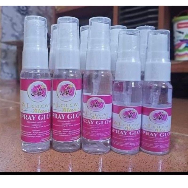 SPRAY GLOWING 25ML SKINCARE AL MAXI GLOW TERMURAH ORIGINAL