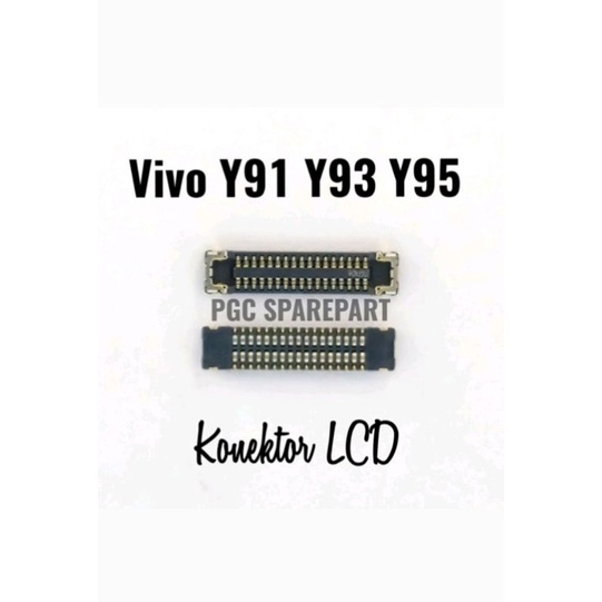 Konektor Lcd Soket Lcd Connector Lcd Fpc Vivo Y91 Y93 Y95 Original