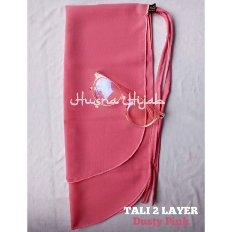 [HUSNA COLLECTION] Cadar Tali 2 Layer Murah Untuk Dewasa / Cadar Tali 2 Layer