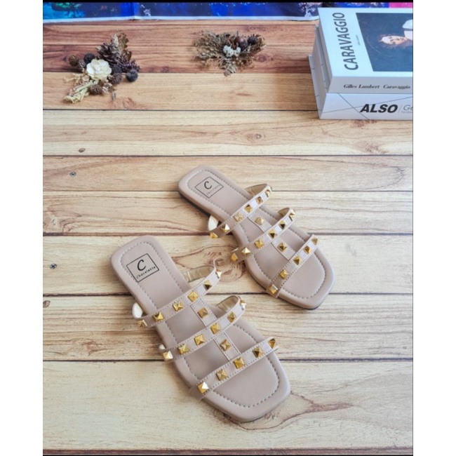 ABBUSHOES Sk 07 flat teflek stut andira 1cm