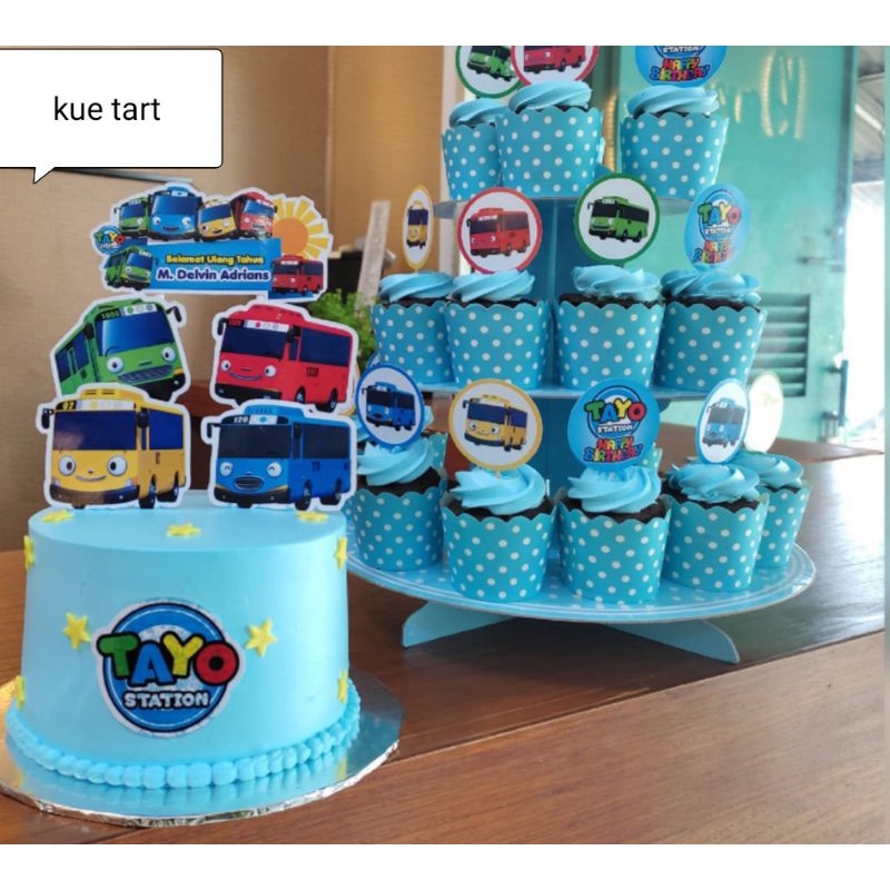 

KUE TART+CUPCAKE CUSTOM TAYO order h-7