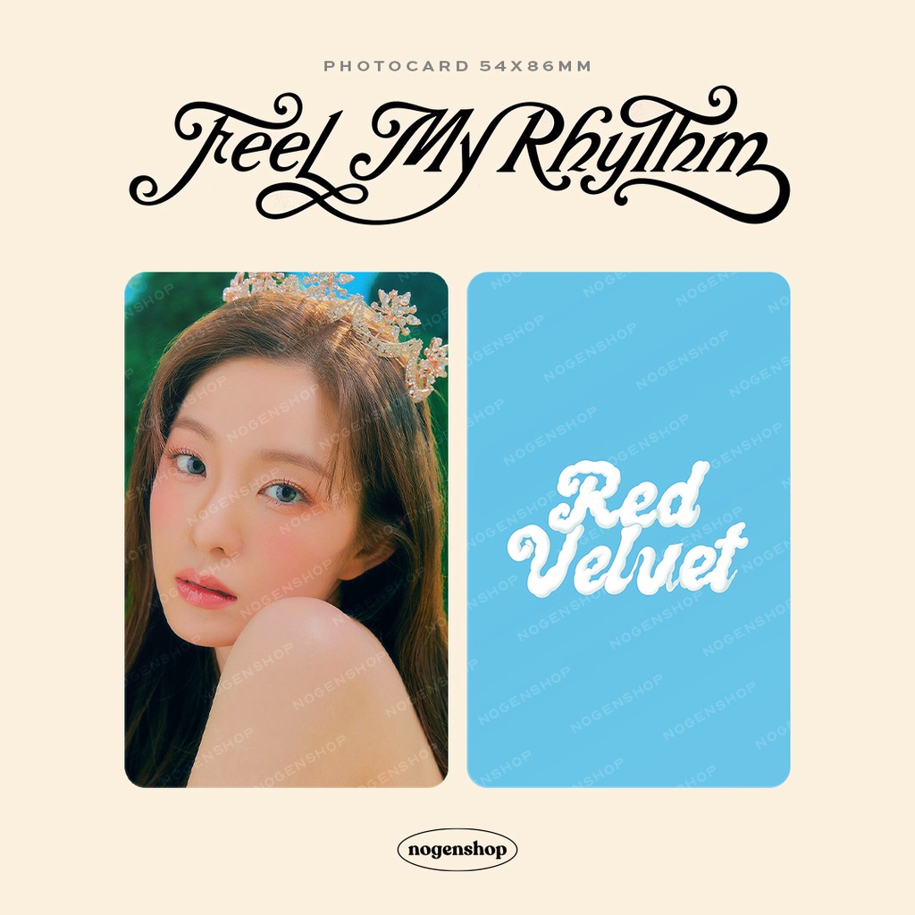 [UNOFFICIAL/FANMADE] PHOTOCARD PC RED VELVET THE REVE FESTIVAL 2022 – FEEL MY RHYTHM