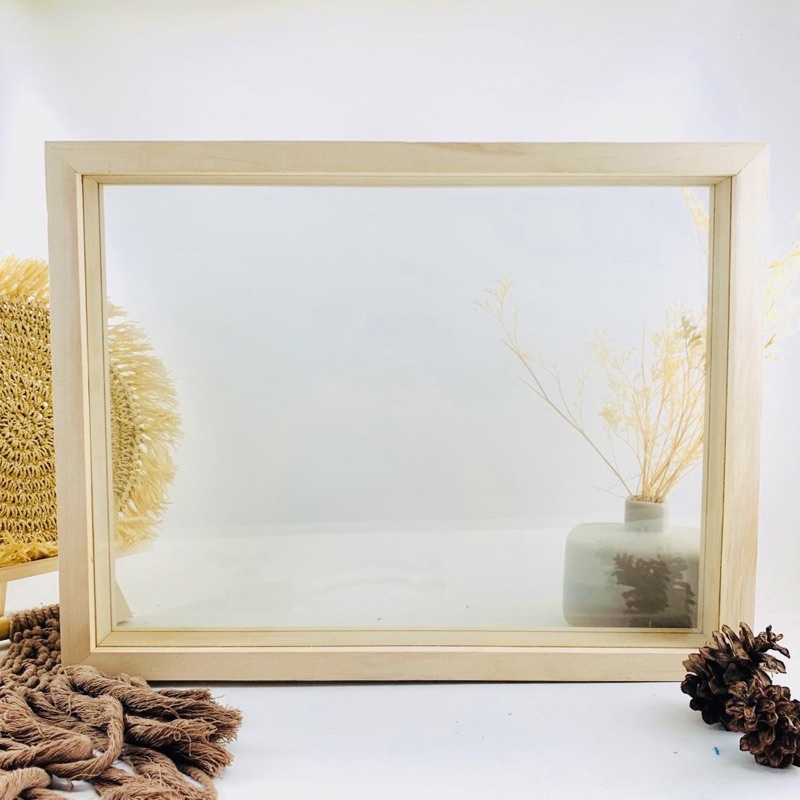 PIGURA / FRAME TRANSPARAN 30x40 CM KADO HADIAH UNTUK BESTIE | KADO COWOK | HADIAH CEWEK | KADO ANNIV