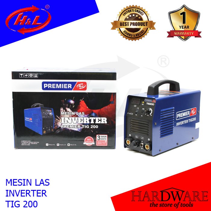 HL Mesin Las Argon / Travo Las Argon Inverter TIG 200