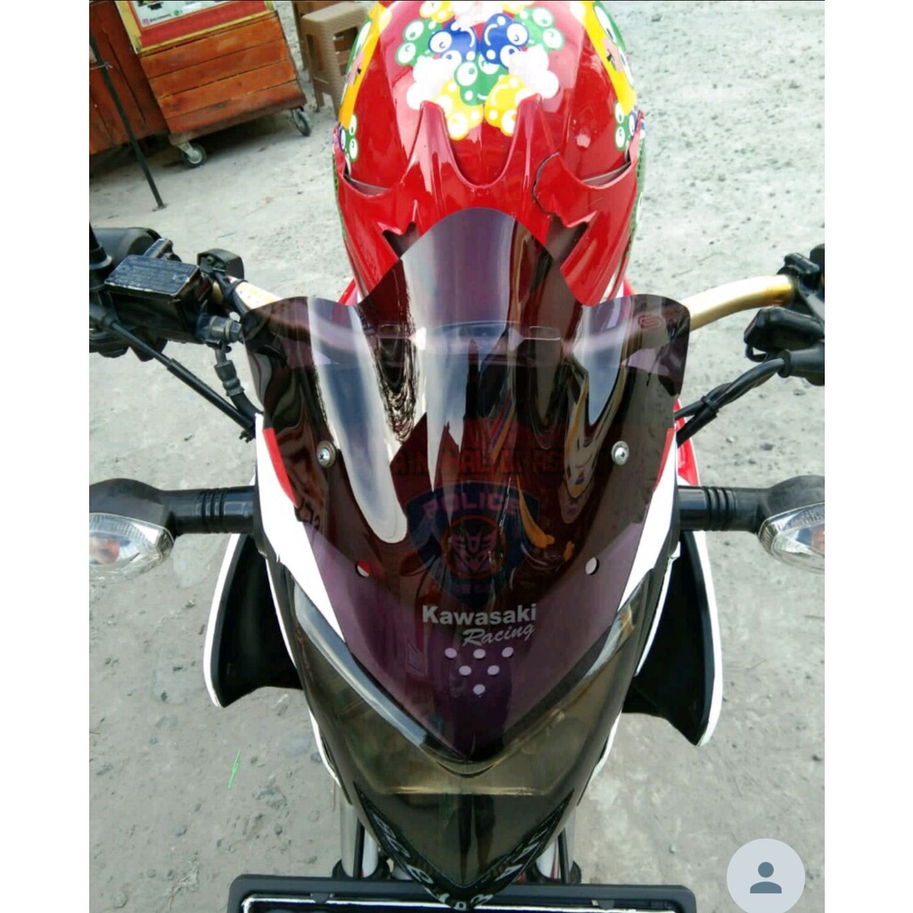 VISOR NINJA 150 R WINDSHIELD NINJA R BENING DAN RYBEN