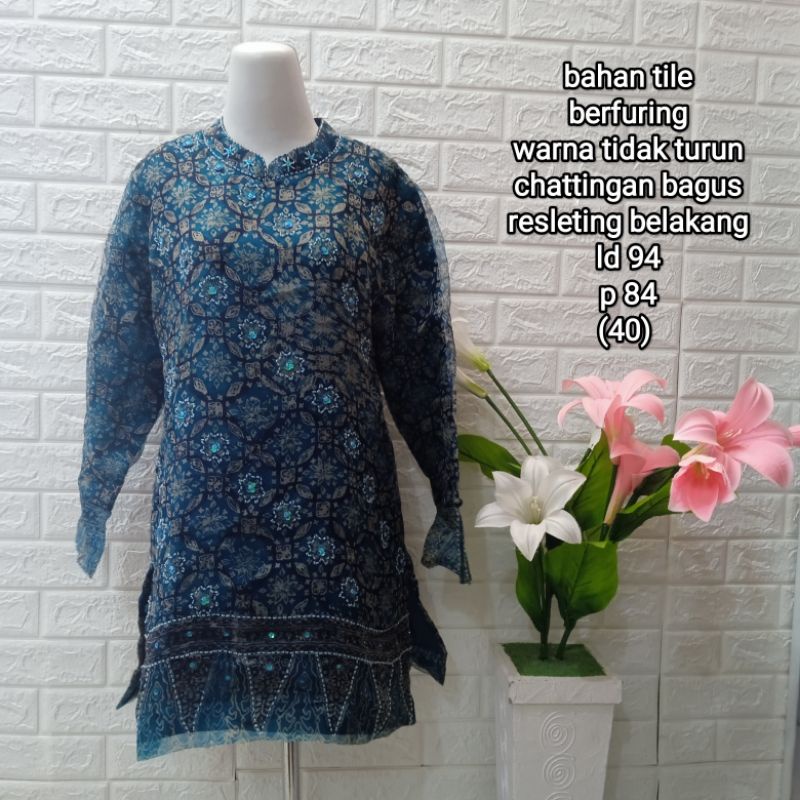 PRELOVED BAJU BATIK WANITA / (PART 1) / PL ATASAN BATIK WANITA / BAJU BEKAS-36