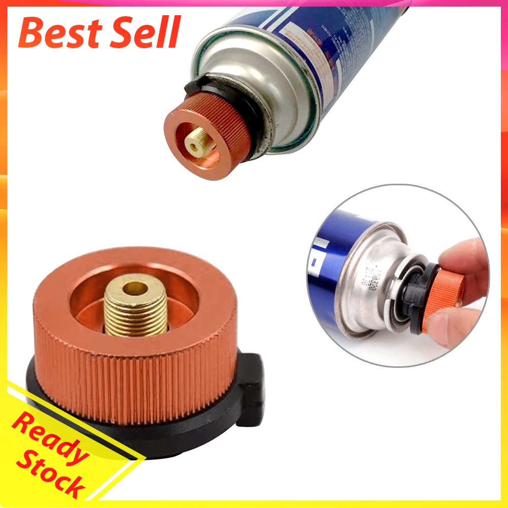 Outdoor Camping Hiking Gas Tank Adapter Stoves Split Gas Furnace Converter