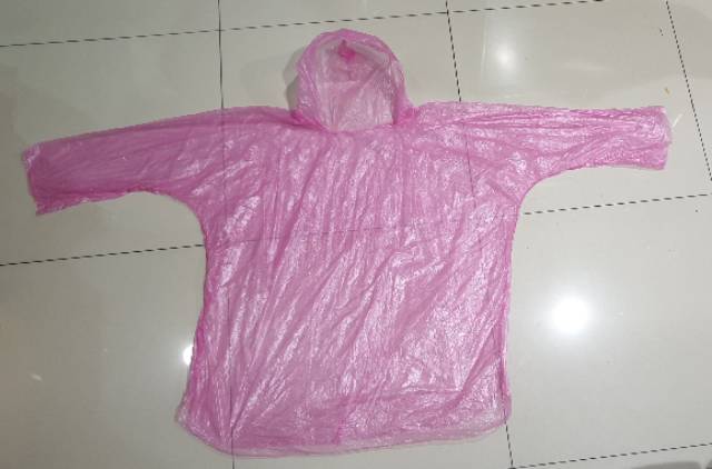 TAKASHI JHJ 47 - Jas Hujan Plastik Sekali Pakai Disposable Emergency Raincoat Murah