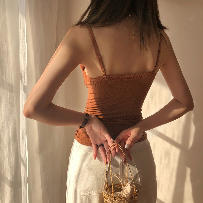 Miss H ~ 180 Tanktop Bra Wanita Pakaian Atasan Tanpa Lengan Tanktop Bra Singlet Import Model Kekinian