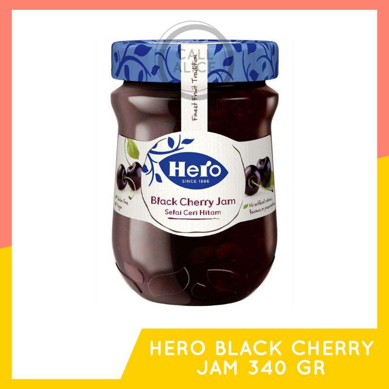 

SELAI HERO BLACK CHERRY JAM 340 GR