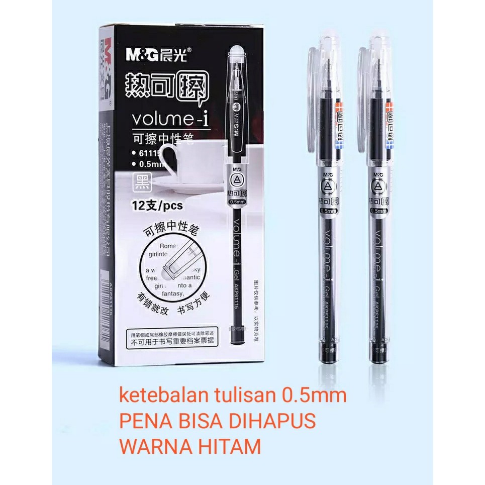 

PENA#AJAIB#BISADIHAPUS#ERASOR#0.5mm#hitam