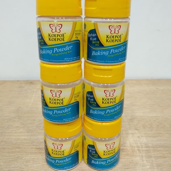 

Baking Powder Koepoe Koepoe 45gr / Pengembang Kue BERKUALITAS