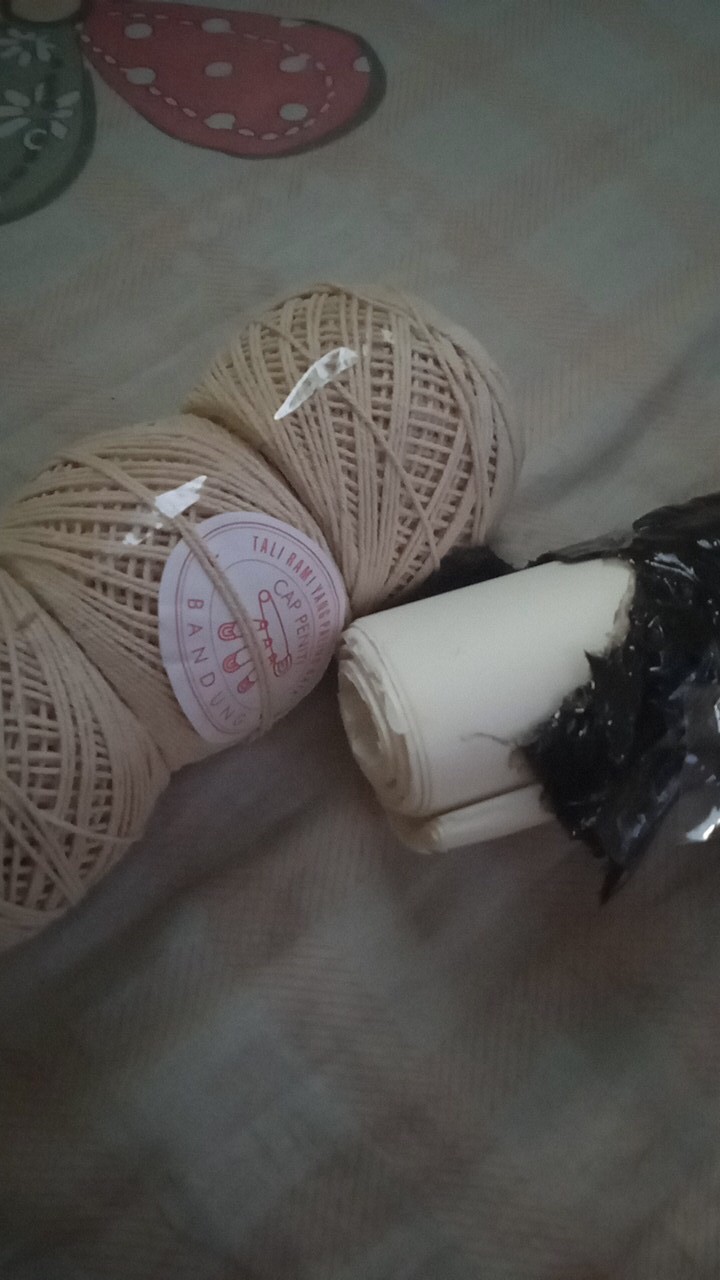 Tali Kasur/ Benang Rami 50 M Putih