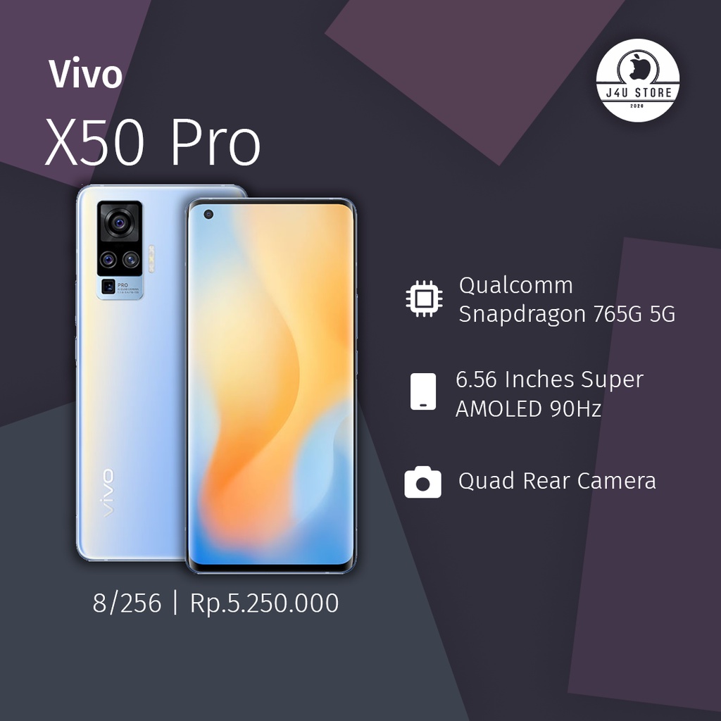 vivo x50 pro 8/256gb second fullset