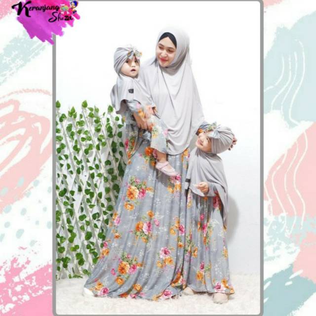 SALE GAMIS MOM COUPLE BAHAN JERSEY FIT L / GAMIS JERSEY / GAMIS DEWASA