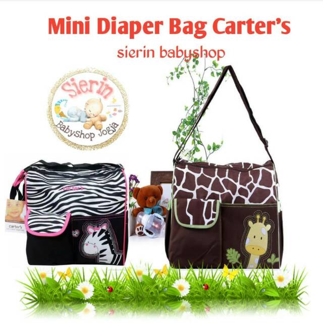 Carters mini diaper bag / diaper carters / tas carters