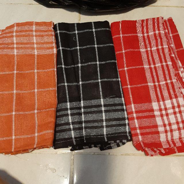6 Pcs Kain Lap Warna/ Lap Dapur/ Serbet Warna
