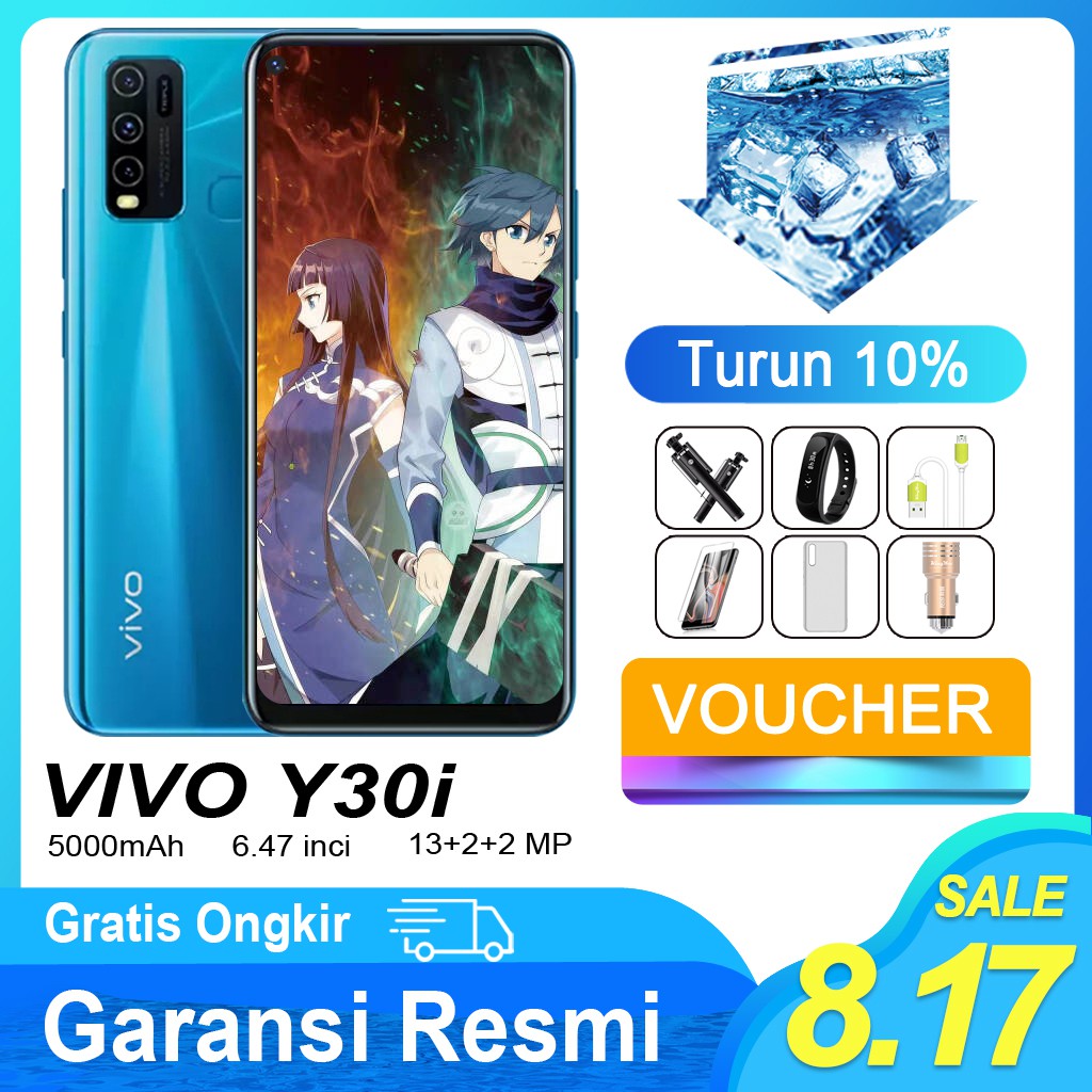 Vivo Y30i Y30 I 4/64 RAM 4GB ROM 64GB GARANSI RESMI VIVO