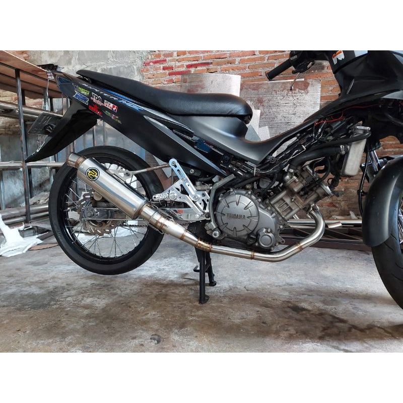 Knalpot Jupiter Mx Old New 135cc 150cc Pekajaman Muffler