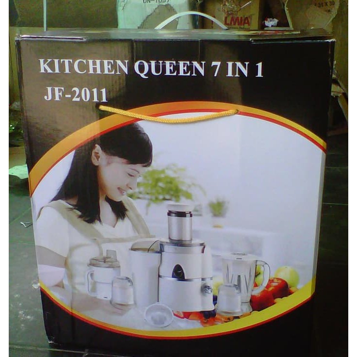 KITCHEN COOK MULTI JUICER BLENDER 7 IN 1 MERK QUEEN + BUKU RESEP