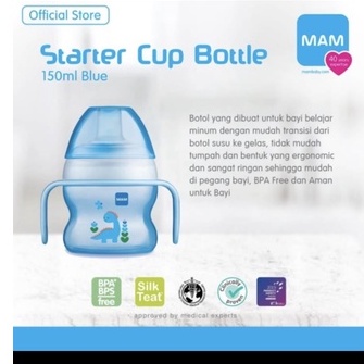 MAM Starter Cup Botol Minum Bayi 4+ Months 150 ML