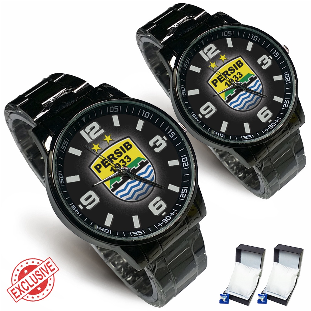 Jam Tangan Rantai Couple PERSIB 1933 (Keren)