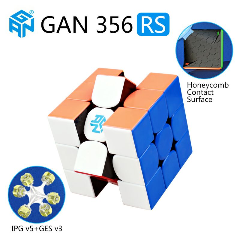Rubik 3x3 GAN 356 RS 3x3 Stickerless ORIGINAL