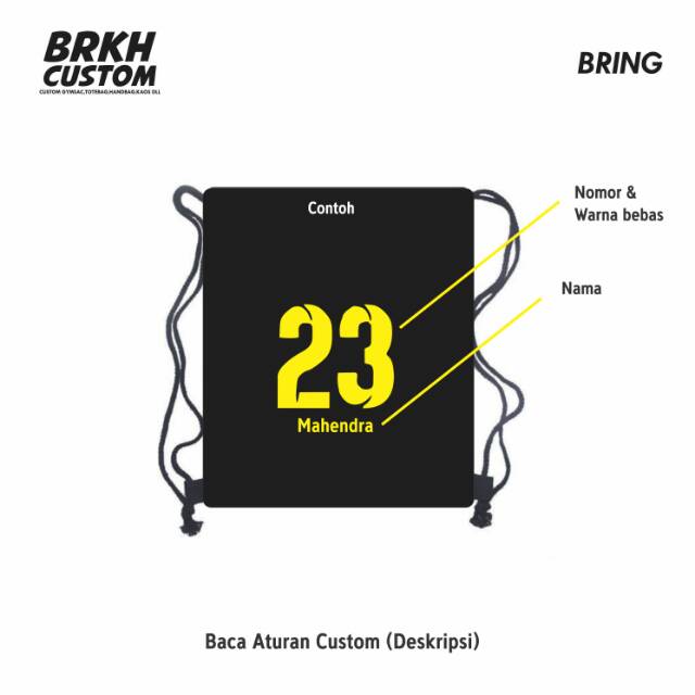 Tas serut murah (futsal)