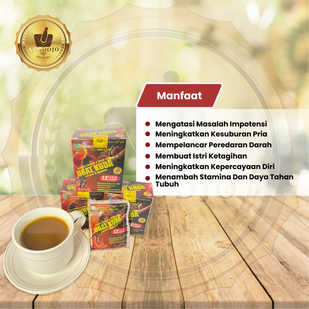 [100% ORIGINAL] Kapsul Kuat URAT KUDA 5X GINSENG