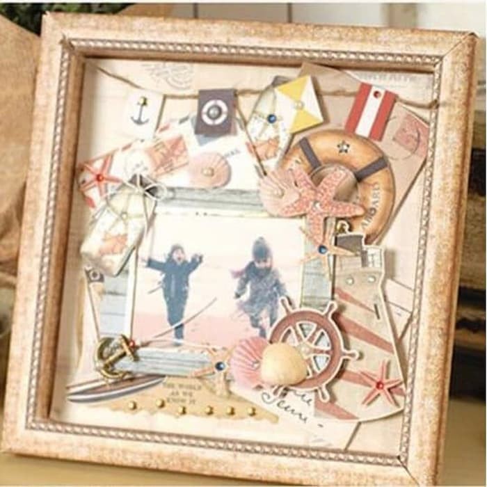 Download Diy Bingkai Frame Foto 3 Dimensi Vintage Set 319 301 Vf 01 Shopee Indonesia