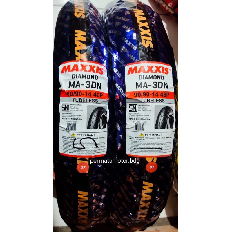 Paket Ban Matic Standar Maxxis Diamond TL