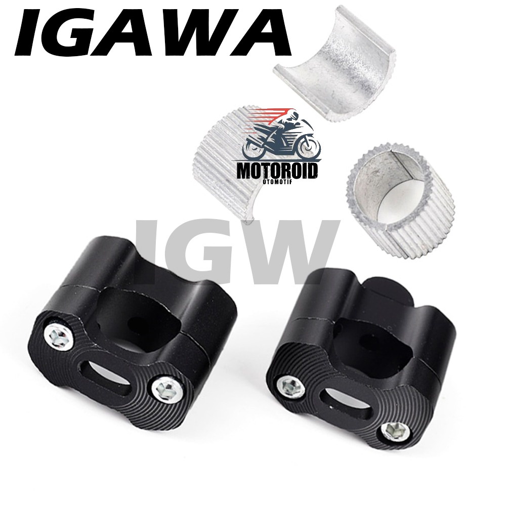 RAISER STANG IGAWA UNIVERSAL PENINGGI STANG FATBAR LOW HIGH FULL CNC