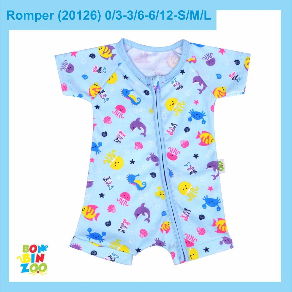 Romper Jumper Pendek Bayi Bonbinzoo