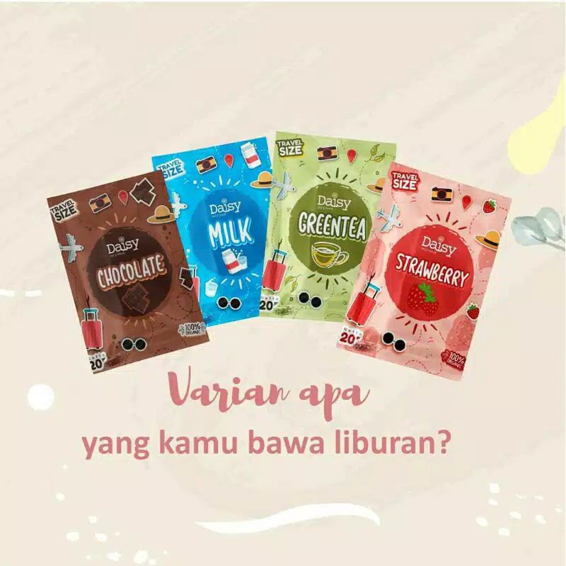 (BPOM) MASKER ORGANIC CAMILLE dan DAISY-1