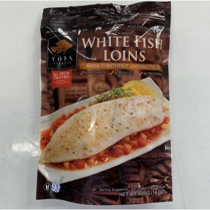 Jual Toba Tilapia White Fish Loins 400gr Shopee Indonesia