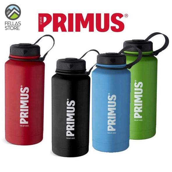 Primus - TrailBottle Vacuum S/S Black , Blue , Barn Red - 0.8L